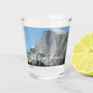 Half Dome von der Seite im Yosemite-Nationalpark Schnapsglas