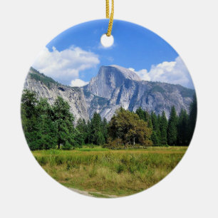Half Dome, Yosemite-Nationalpark, CA Keramik Ornament