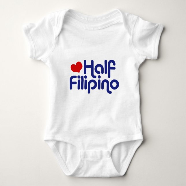 Half Filipino Baby Strampler (Vorderseite)