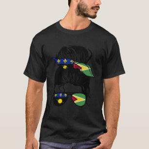 Half Guadeloupean Half Guyaner Roots Guadeloupe G T-Shirt