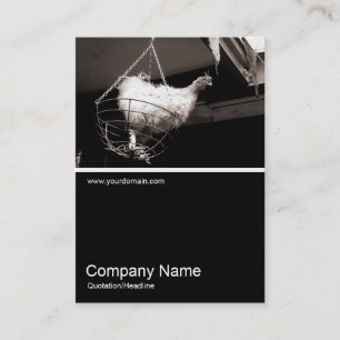 Half&Halb Foto 044 - Hühnchen im Korb Visitenkarte