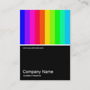 Half&Half Foto 0132 - Farbstangen Visitenkarte