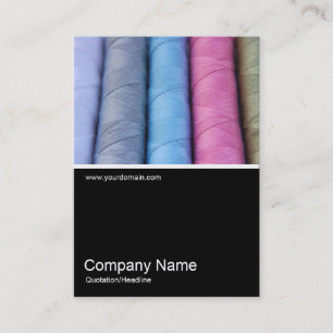 Half&Half-Foto 0394 - Rollen aus Baumwolle Visitenkarte