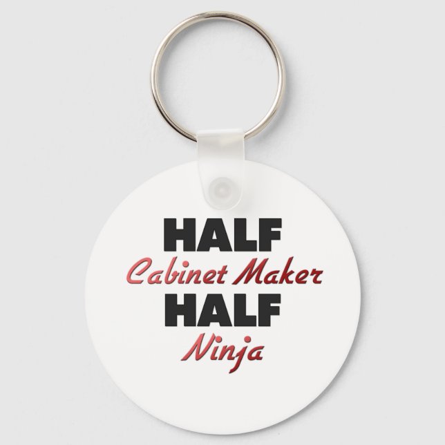 Half Kabinett Maker Half Ninja Schlüsselanhänger (Vorderseite)