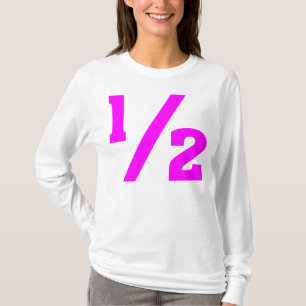 Half - Magenta T-Shirt