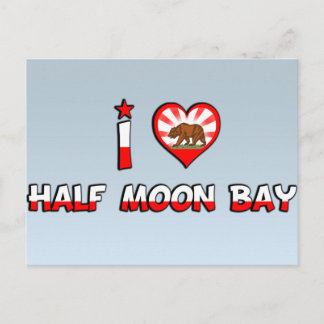Half Moon Bay, CA Postkarte