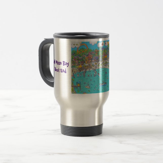 Half Moon Bay Tasse (Vorderseite Links)