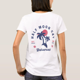 Half Moon Cay Bahamas Vintager Familienurlaub T-Shirt