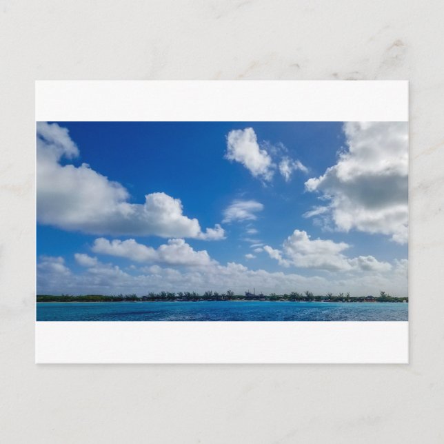 Half Moon Cay Postkarte (Vorderseite)