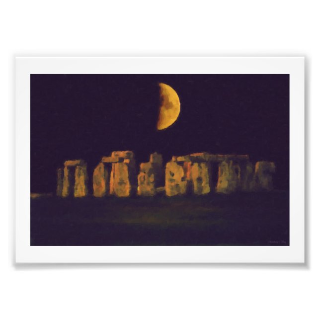 Half Moon Henge Fotodruck (Vorne)
