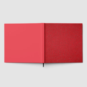 Half strukturierte rote Gästebuch (Vertikale Aufte