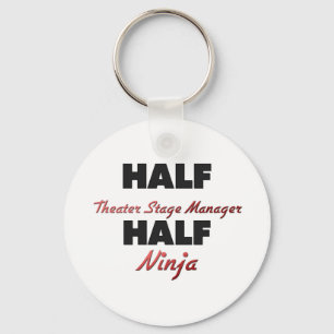Half Theater Bühne Manager Half Ninja Schlüsselanhänger