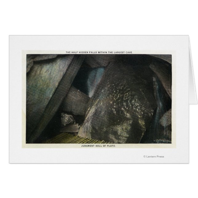 Half versteckte Falls View of Judgment Hall of Pla (Vorderseite (Horizontal))