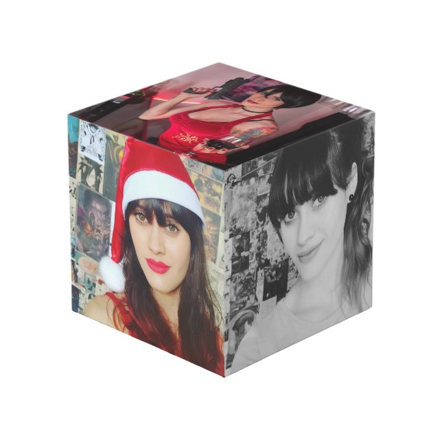 Halfangel66 Foto Cube Würfel (Vorderseite Schrägansicht)