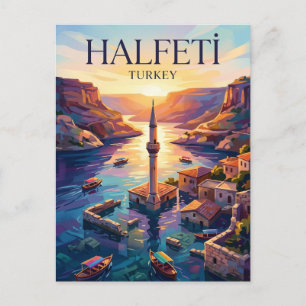 Halfeti Türkei Postkarte