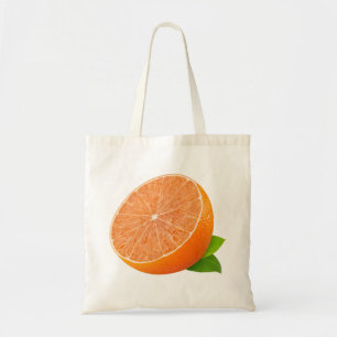 Hälfte der Mandarine Tragetasche