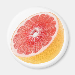 Hälfte Grapefruits Magnet