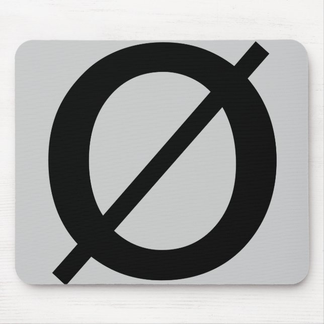 Hälfte verminderte Mäusematte Mousepad (Vorne)