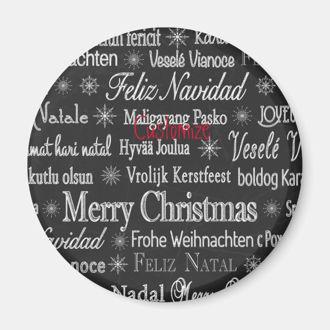 Halftone Vector Diamond Muster Thunder_Cove Magnet (Vorne)