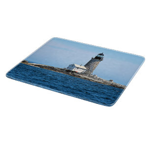Halfway Rock Lighthouse, Maine Cutting Board Schneidebrett