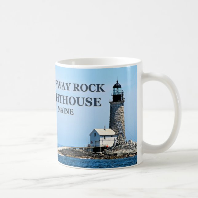 Halfway Rock Lighthouse, Maine Tasse (Rechts)