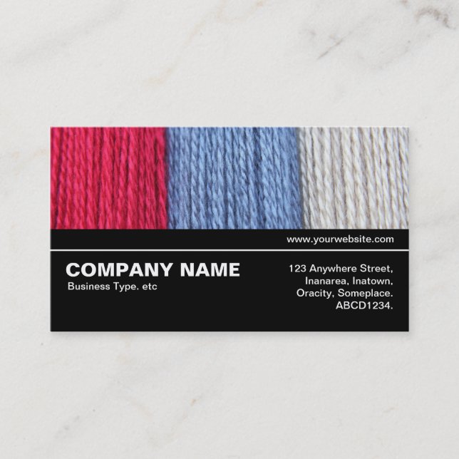 Halfway V3 - Darning Thread Visitenkarte (Vorderseite)