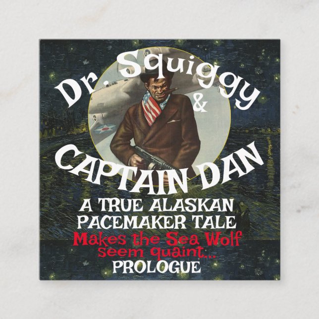 Halibut Kampf Captain Dans Prolog Begleitkarte (Vorderseite)