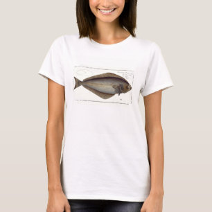 Halibut (Pleuronectes Hippoglossus) Platte XLVII f T-Shirt