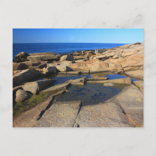 Halibut Point Tide Pool Rockport Cape Ann Postkarte