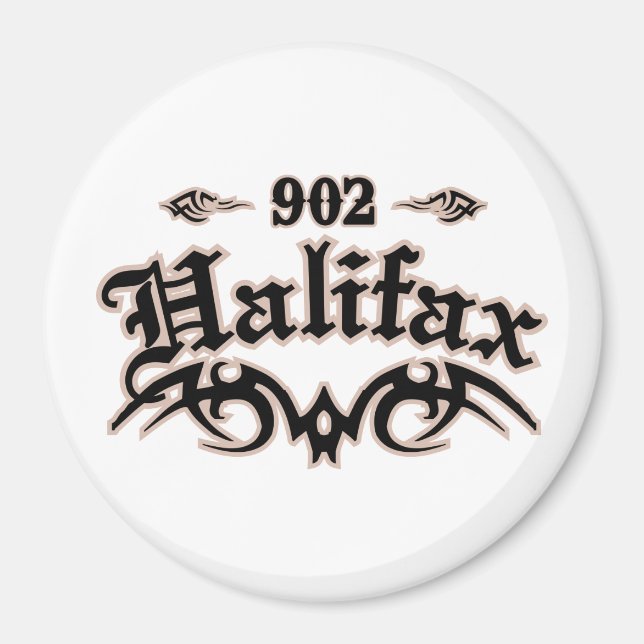 Halifax 902 magnet (Vorne)