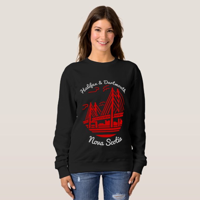 Halifax and Dartmouth Nova Scotia Shirt bridge (Vorne ganz)