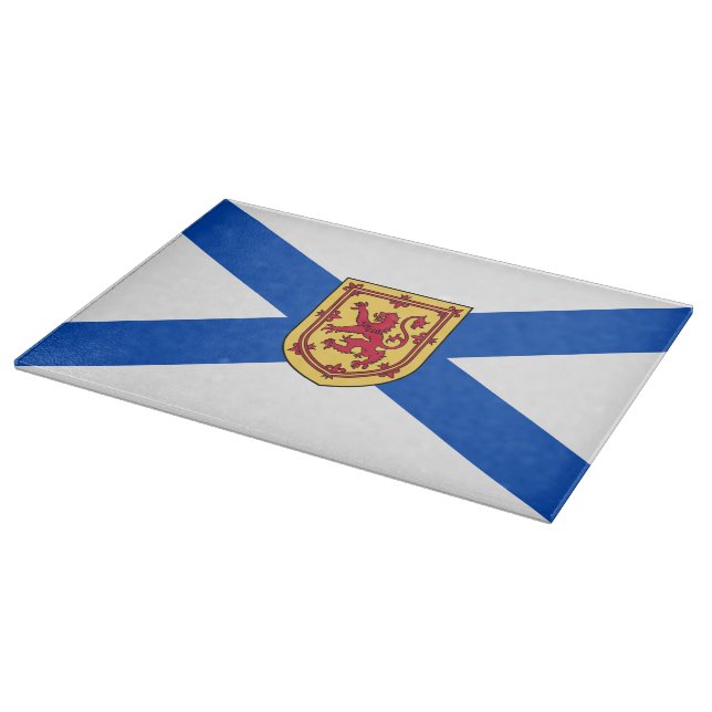 Halifax canada-Schnittpappe der Nova Scotia-Flagge Schneidebrett (Ecke)