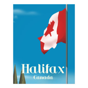 Halifax Canada Travel Poster