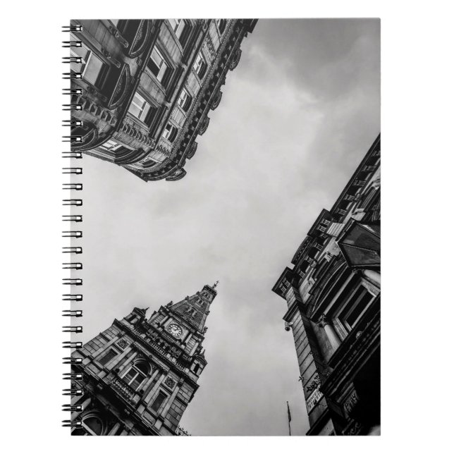 Halifax center Spiral Foto Notebook Notizblock (Vorderseite)