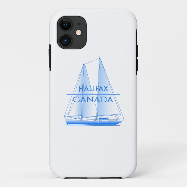 Halifax Coastal Nautical Sailing Case-Mate iPhone Hülle (Rückseite)