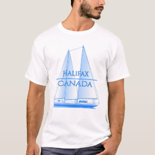 Halifax Coastal Nautical Sailing T-Shirt
