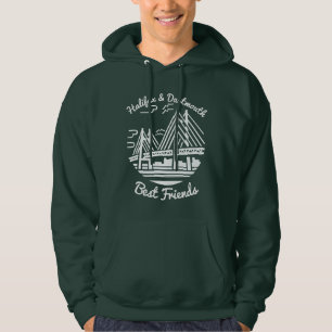 Halifax Dartmouth Best Friodie Green Hoodie