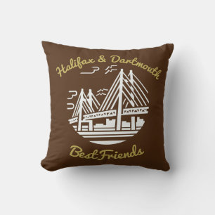 Halifax Dartmouth Bestfriends Stolz Kanada  Kissen