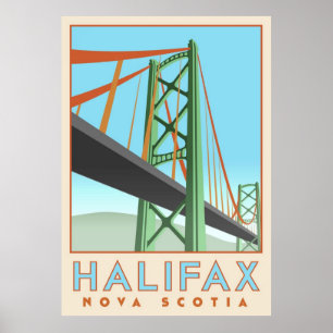Halifax-Deko-Plakat Poster