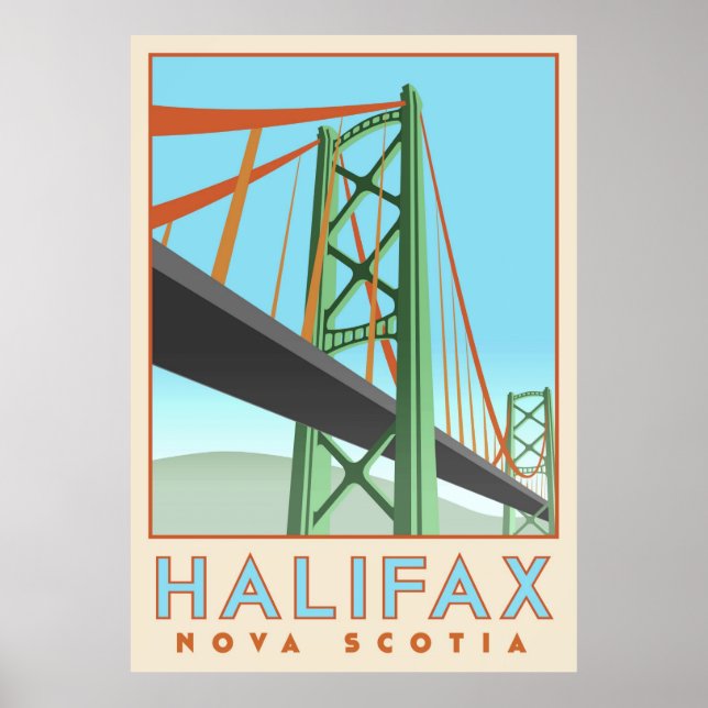 Halifax Deko Poster (Vorne)