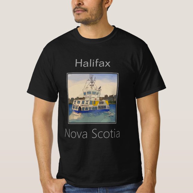Halifax Fähre, Halifax, Nova Scotia T-Shirt (Vorderseite)