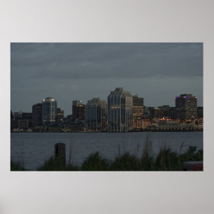 Halifax-Hafen-Druck Poster