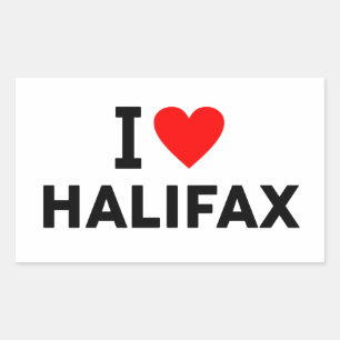 Halifax Kanada Rechteckiger Aufkleber