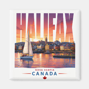 Halifax Kanada Waterfront Hafen Reise Souvenir Magnet