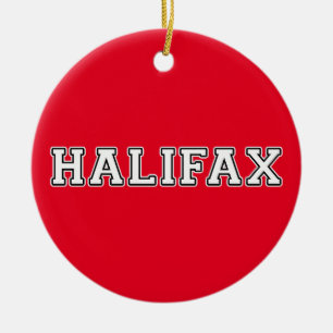 Halifax Keramik Ornament