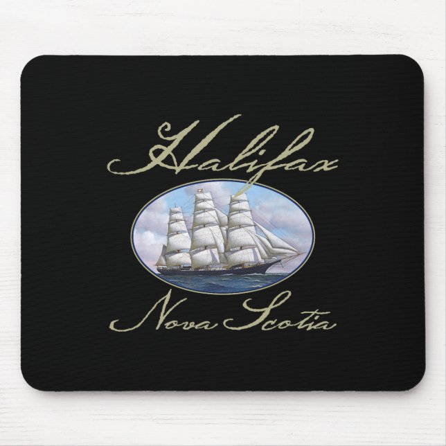 Halifax Nova Scotia Clipper Ship  Mousepad (Vorne)