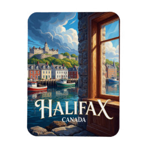 Halifax Nova Scotia Hafen Reise Magnet