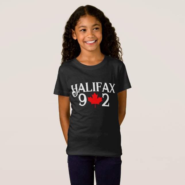 Halifax Nova Scotia Shirt 902 Editable (Vorne ganz)