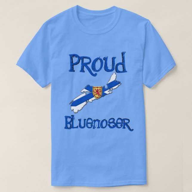 Halifax Nova Scotia T - Shirt Proud Bluenoser (Design vorne)