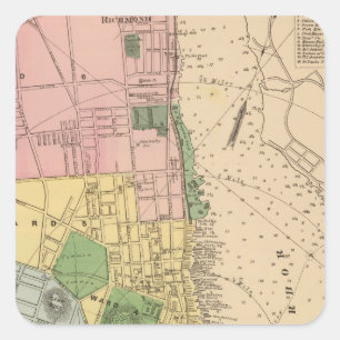 Halifax, NS Quadratischer Aufkleber